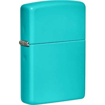Зажигалка ZIPPO CLASSIC FLAT TURQUOISE 49454